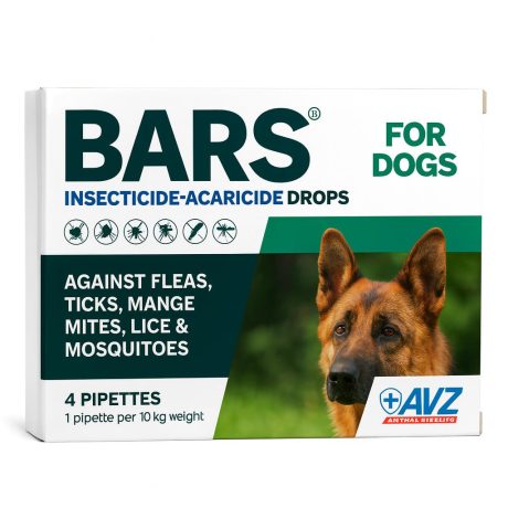 БАРС Bars drops for fleas and ticks for dogs