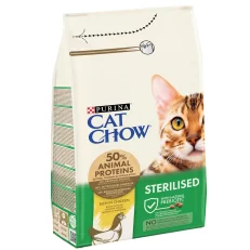 Purina® CAT CHOW® Sterilised Chicken Dry Cat Food 1.5KG