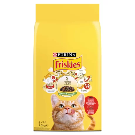 Purina Friskies with Beef, Chicken and Vegetables Cat Dry Food