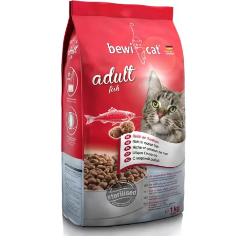 Bewi Ocean Fish Dry Food sterilised for Adult Cat