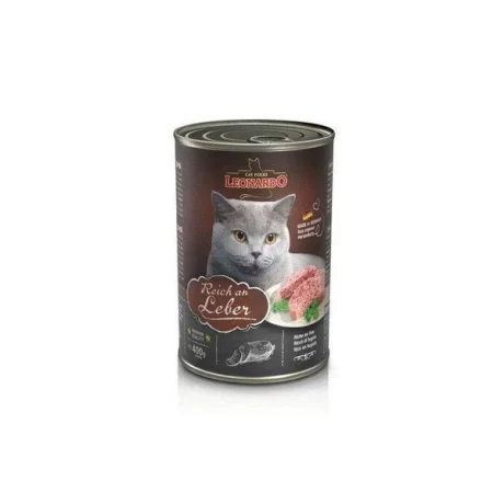 Leonardo Cat With Liver 400g Cans