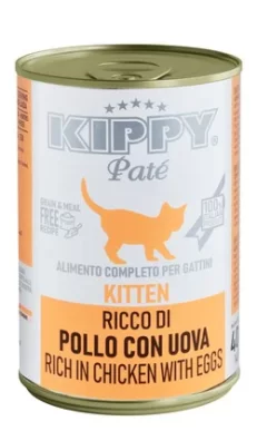 Kippy Pate Chicken&Eggs Kitten Cat 400g