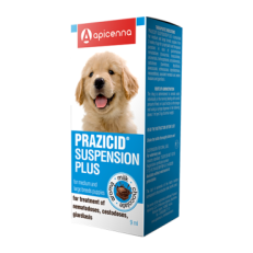 Prazicid Suspension Plus for puppies of medium-sized and large breeds