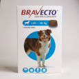 Bravecto MSD 20-40Kg Adult Dog Flea & Tick Treatment - 1 Tablet