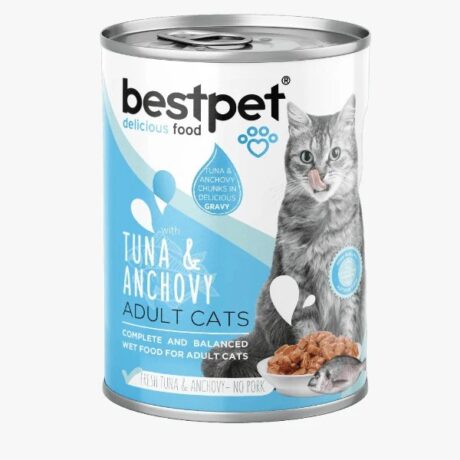 bestpet Cat Tuna & Anchovy 400g