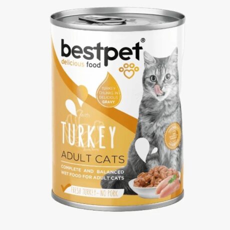 bestpet Cat Turkey  in Gravy 400g