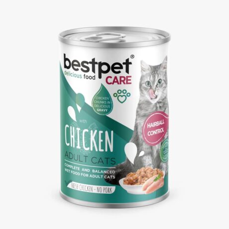 bestpet Cat Chicken Hairball 400g