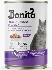 Bonita Turkey  Chunks in Gravy  400g