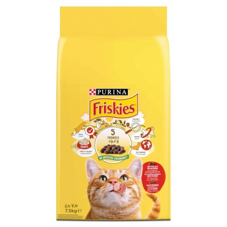 Friskies Cat Beef&Chicken 7.5kg