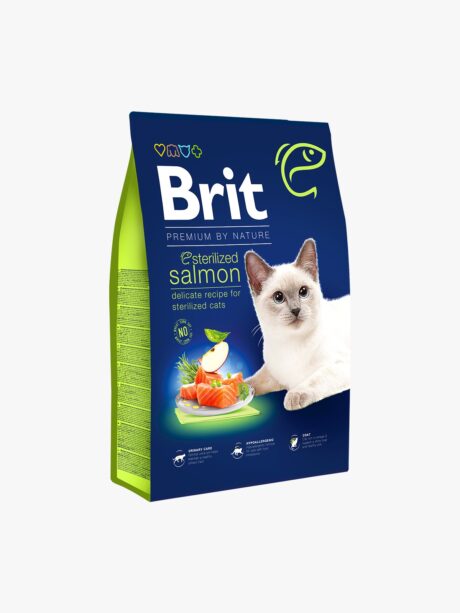Brit Cat Adult Salmon Sterilized 1.5kg