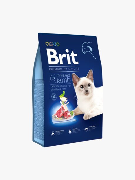 Brit Cat Lamb Sterilized 8kg