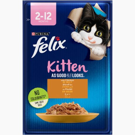 Felix Kitten Chicken 85g