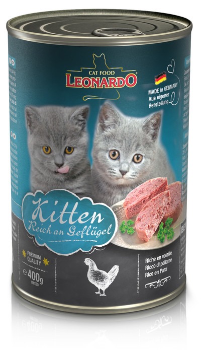 Leonardo Kitten Poultry Pate 400g