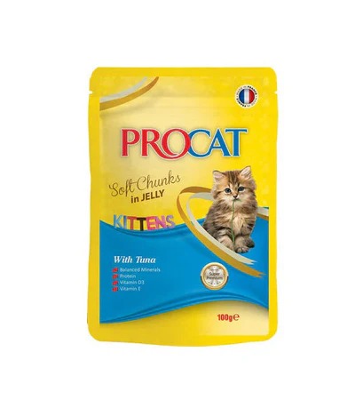 Procat Kittens Tuna in Jelly 100 g