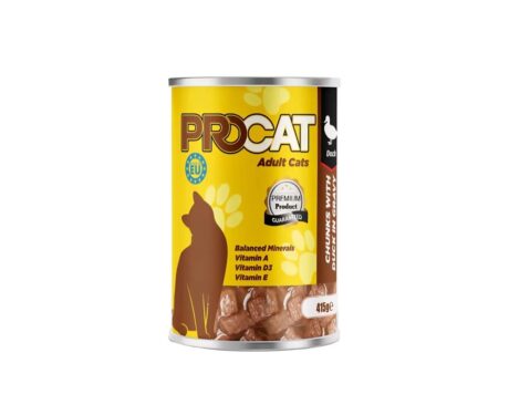 ProCat Duck Chunks In Gravy 415g