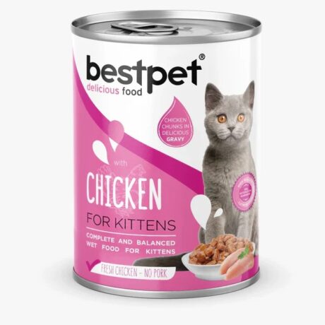 bestpet Chicken Kitten in Gravy 400g