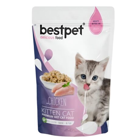 bestpet Kittens Chicken in JELLY 85 g