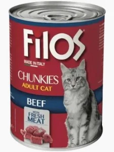 Filos Beef Cat Chunkies 405 gm