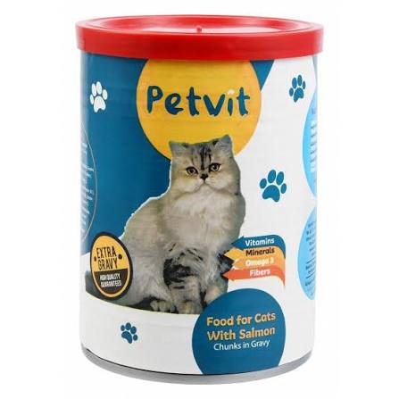 Petvit Cat Salmon in Gravy 400g