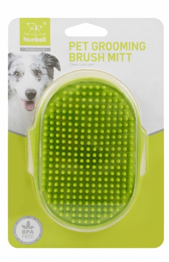 Nunbell Grooming Brush Mitt NB-02