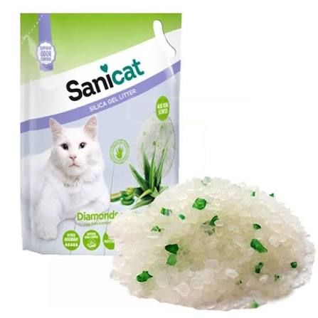 SaniCat Silica Crystal Aloe Vera 5l