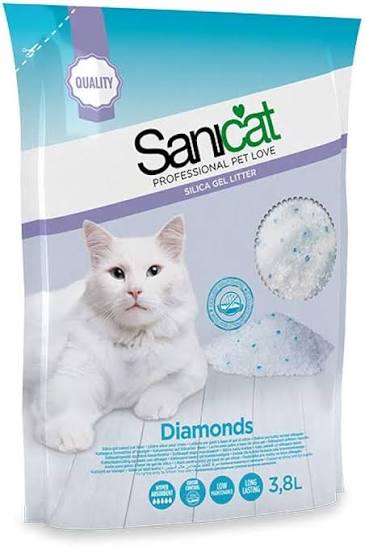 SaniCat Silica Diamonds 3.8 L