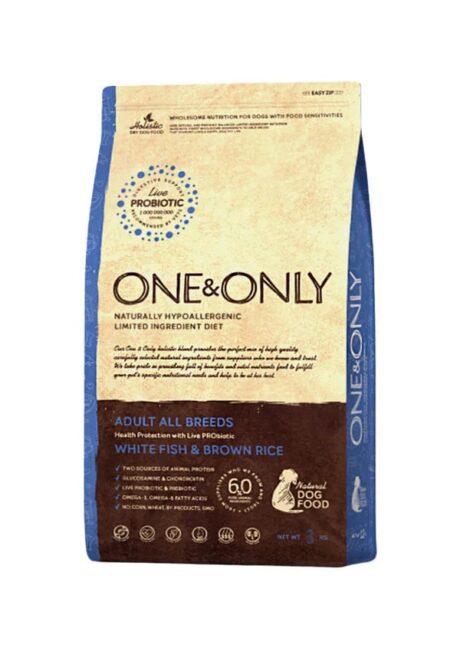 ONE & ONLY Dog Adult Fish 3kg