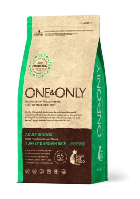 ONE & ONLY Cat Indoor Turkey 2Kg