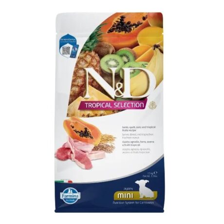 Farmina N&D Dog Tropical Selection Lamb Puppy Mini 1.5kg
