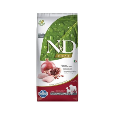Farmina Prime N&D Chicken & Pomegranate Medium/Maxi 12 Kg