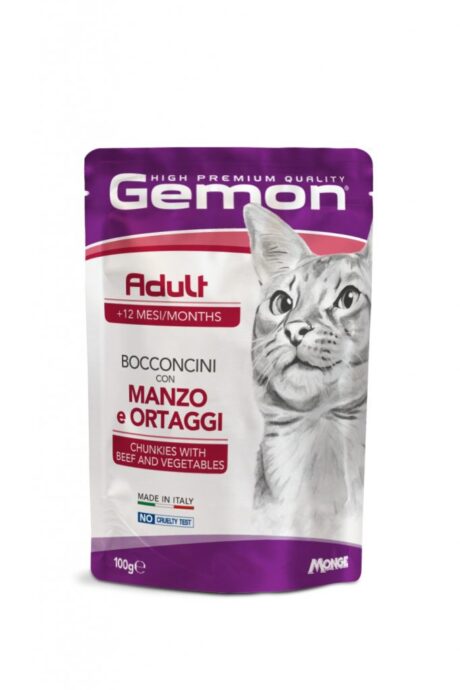 Gemon Chunks Beef&Vegetables 100 g