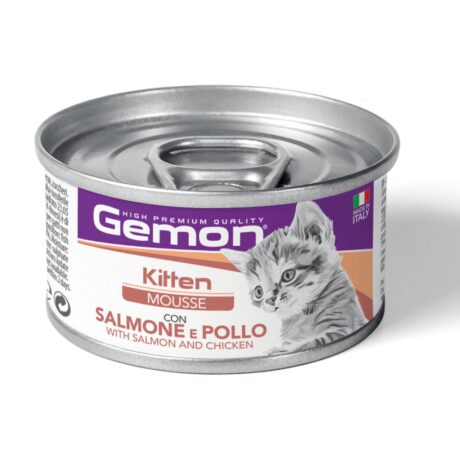 Gemon Mousse Salmon&Chicken Kitten  85 g