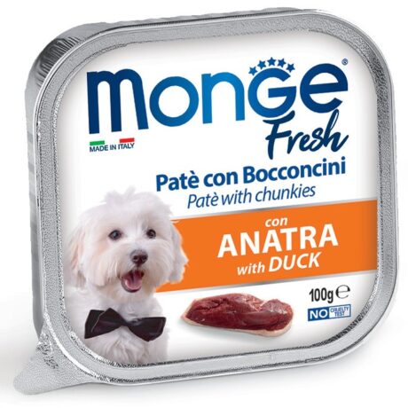 MONGE  Fresh Duck Paté&Chunks100g