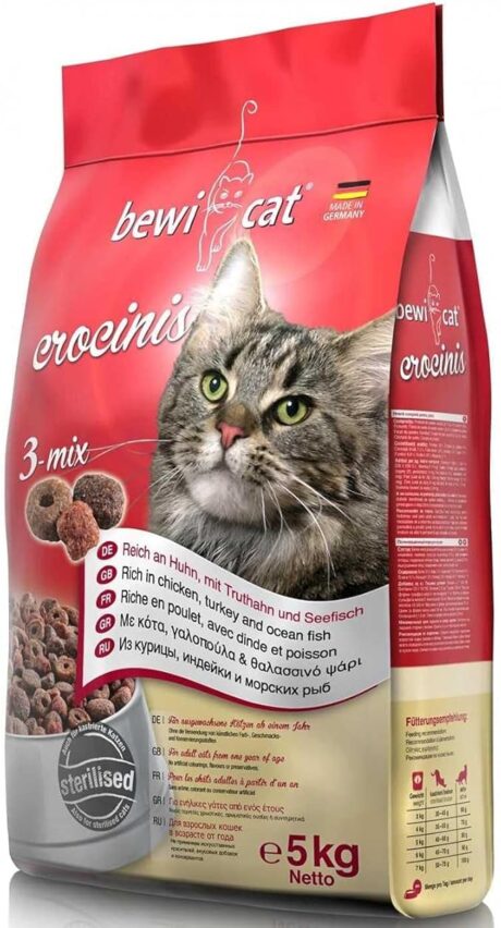 Bewi Cat Crocinis  (3-Mix) 5 Kg