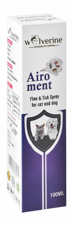 Wolverine Airo Met Flea&Tick Spray 100 ML