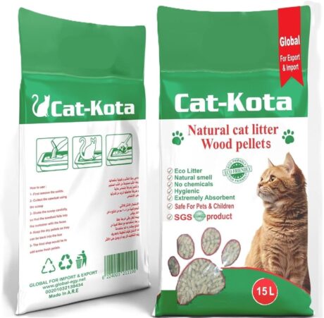 Wooden litter15KG  Cat-Kota