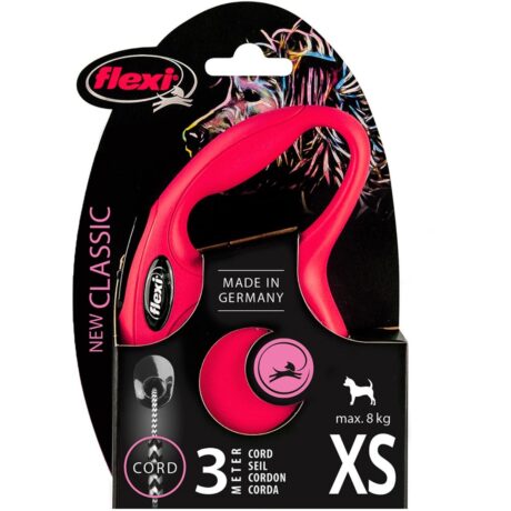 Flexi New Classic XS Cord 3m Red