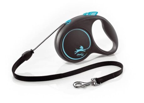 Flexi Black Design M Cord 5m Blue