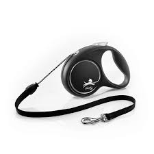 Flexi Black Design M Cord 5m Silver