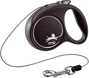 Flexi Black Design XS Cord 3m Silver