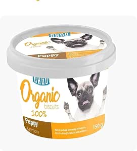 Orgo Biscuits puppy Salmon 150g