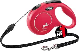 Flexi New Classic S Cord 5m Red
