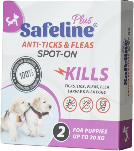 Safeline anti ticks & fleas puppies