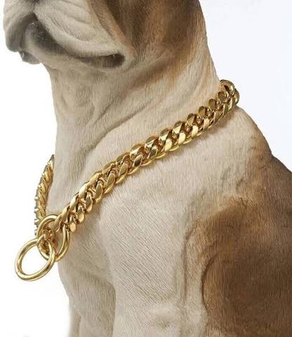 Chock chain gold