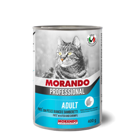 Morando Cat Fish & Shrimps Pate 400g