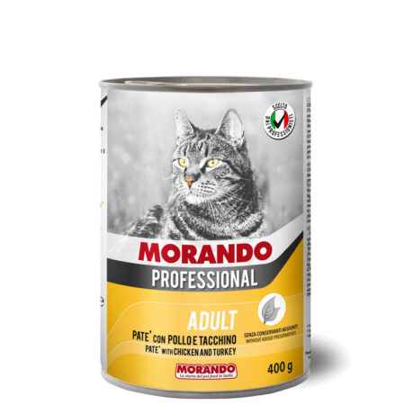 Morando Cat Chicken & Turkey Pate 400g