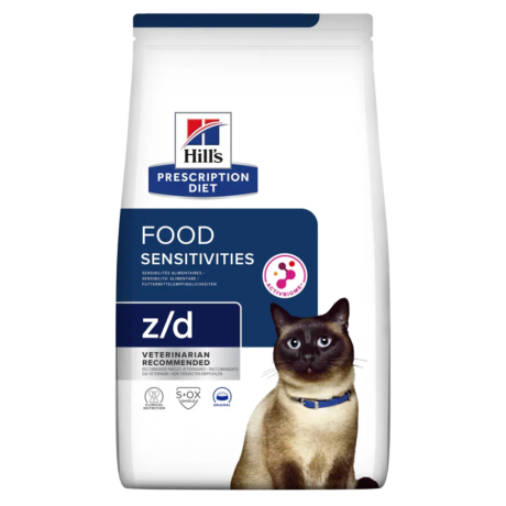 Hills Cat Food Senitivities Z/d1.5Kg