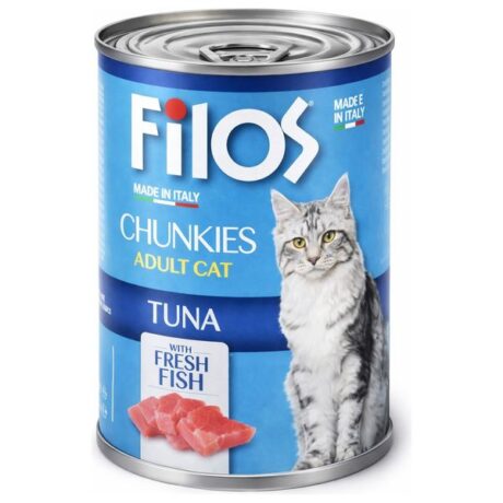 Filos Tuna Cat Chunkies 405 gm