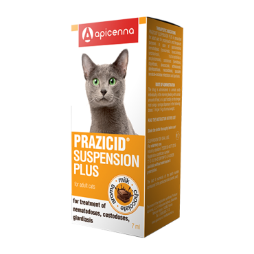 Prazicid Suspension Plus for adult cats 7 ML