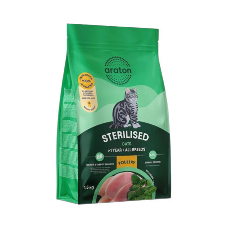 Araton Cat Adult Steriliesd1.5 Kg